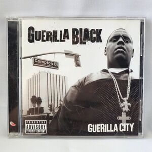 Guerilla Black Guerilla City CD Album Explicit Compton Vintage Rap Hip Hop Music